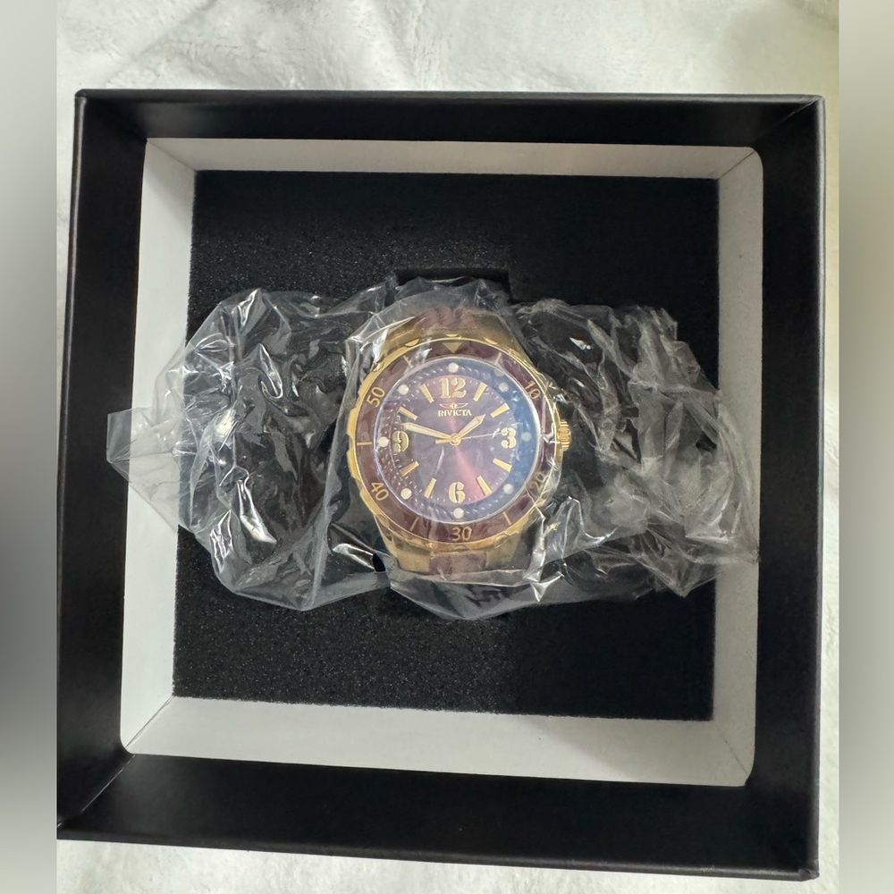 Invicta Angel Halo Women’s Watch 38mm Brown And Gold (17485) - Picture 7 of 8
